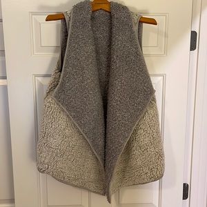 Reversible Sherpa Vest- Size Medium